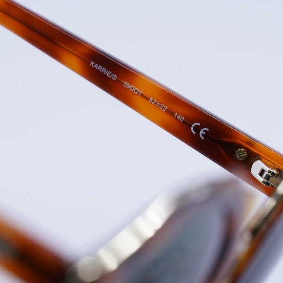 Kate Spade KARRIE/S 009Q QT Sunglasses - Havana Frame, Green Lenses main image 6